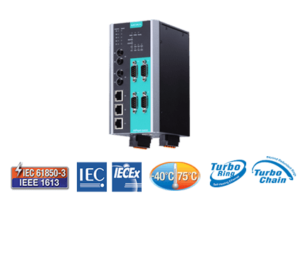 IEC 61850 Combo Switch/Serial Device Server